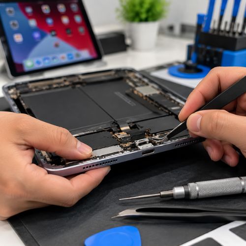 iPad charging port repair in Papakura Auckland